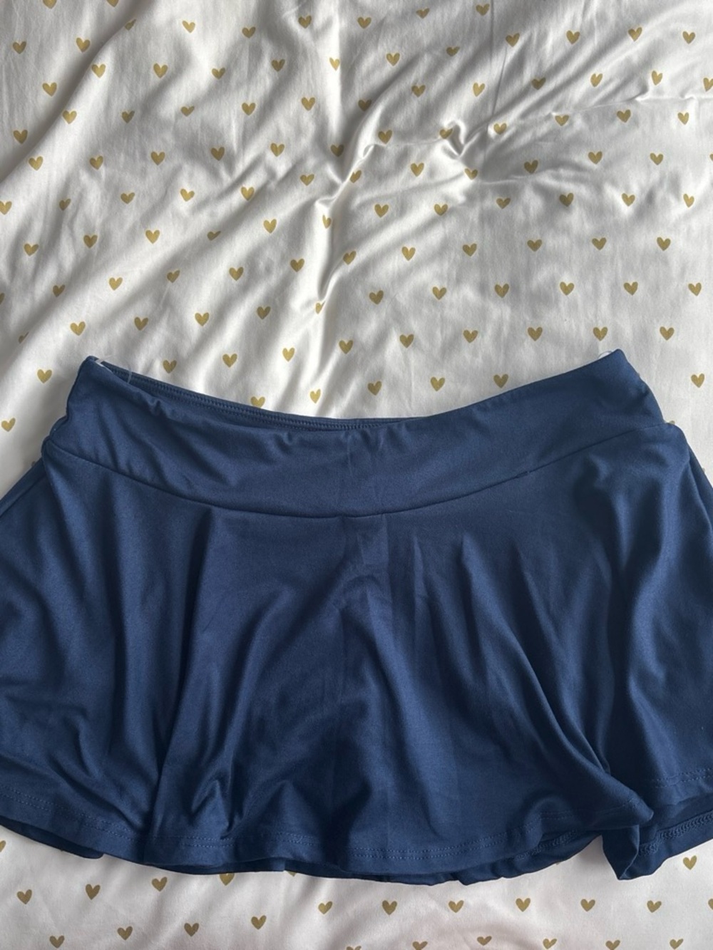 Pitaya Navy Blue Mini Skirt